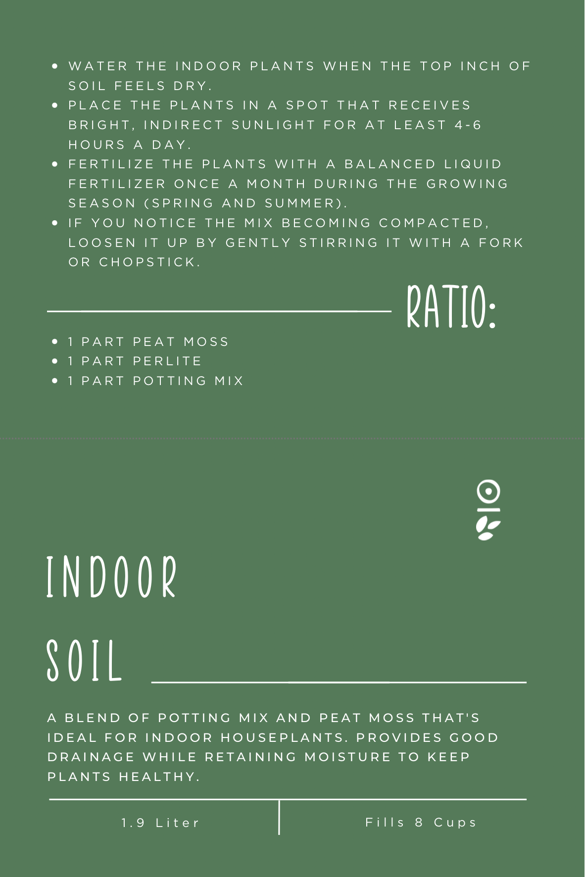 Indoor Soil Mix
