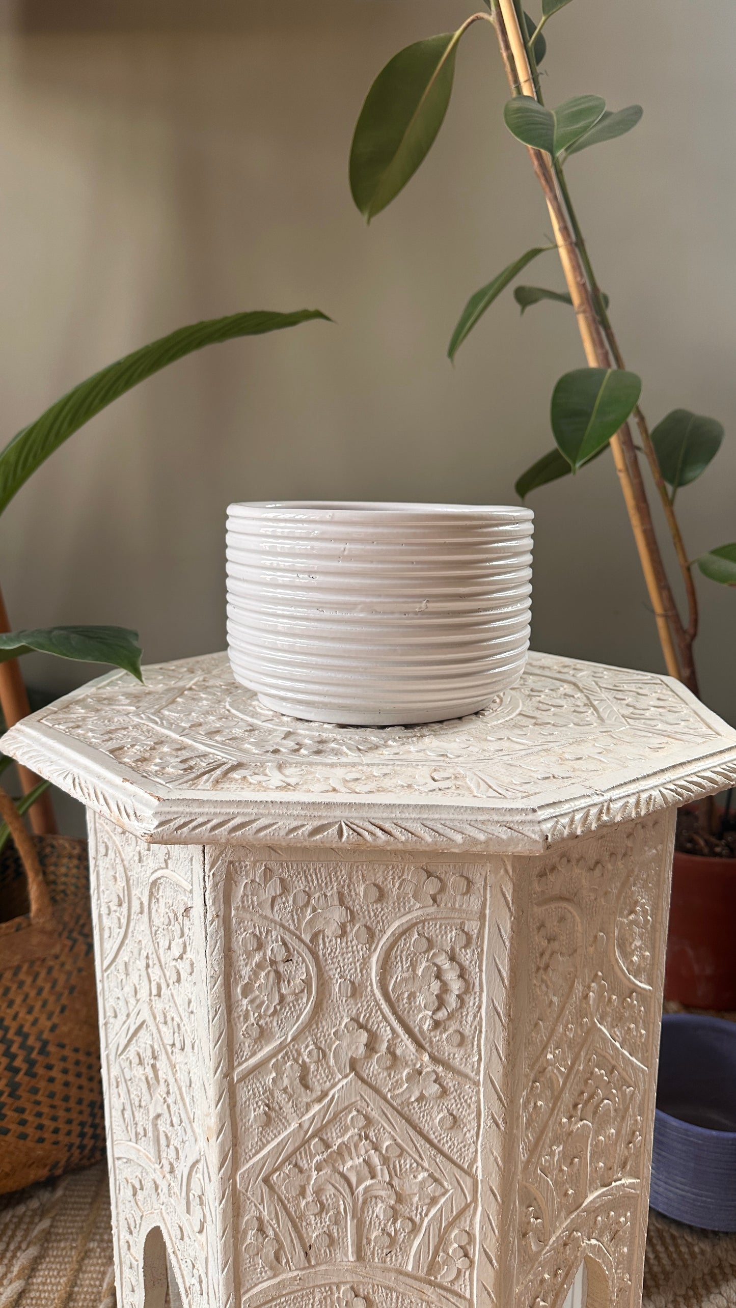 Horizon Ceramic Planters - D:20cm H:14cm