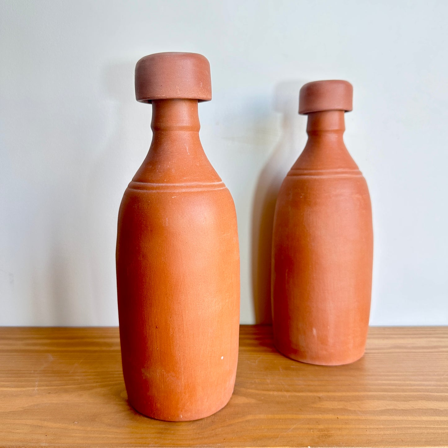 Spring Clay Bottle
