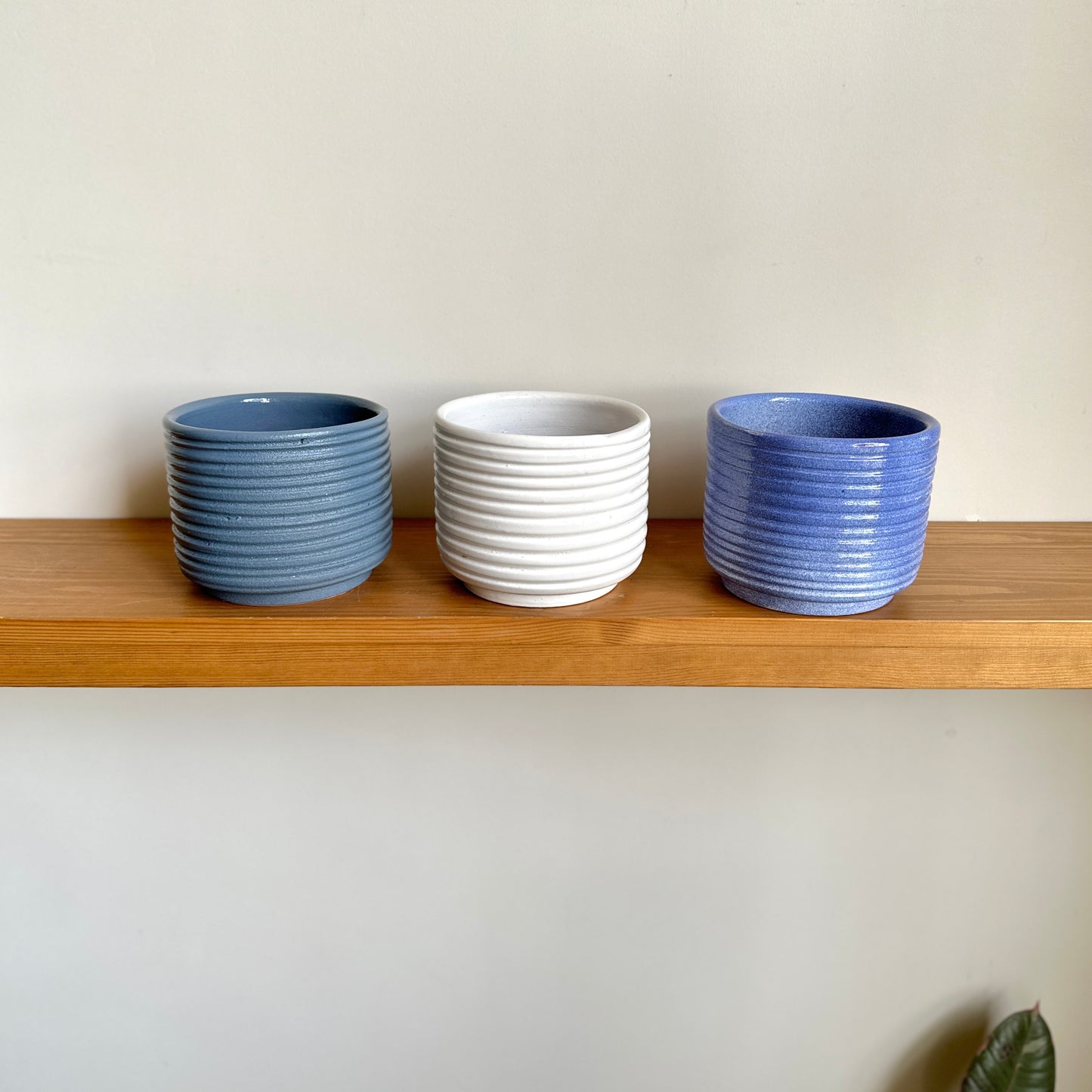 Horizon Ceramic Planters - 12cm