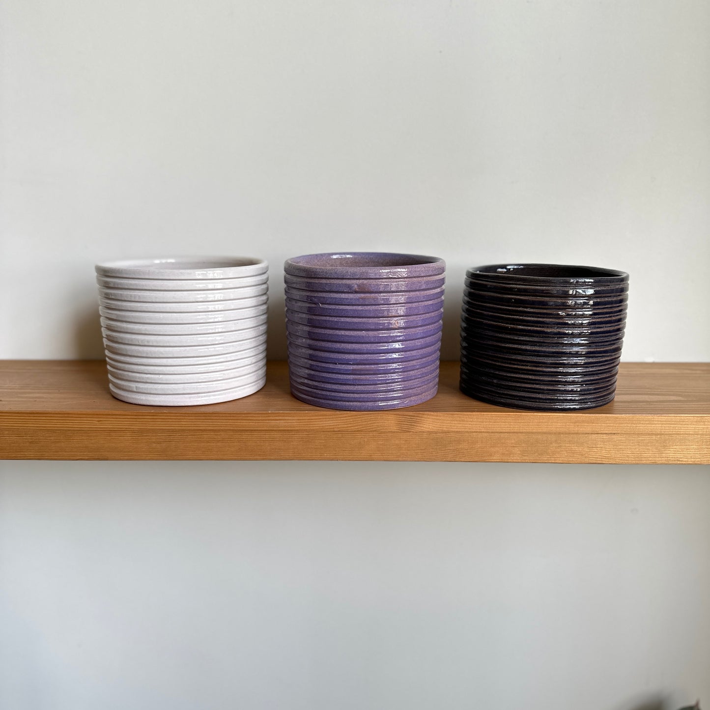 Horizon Ceramic Planters - 14cm