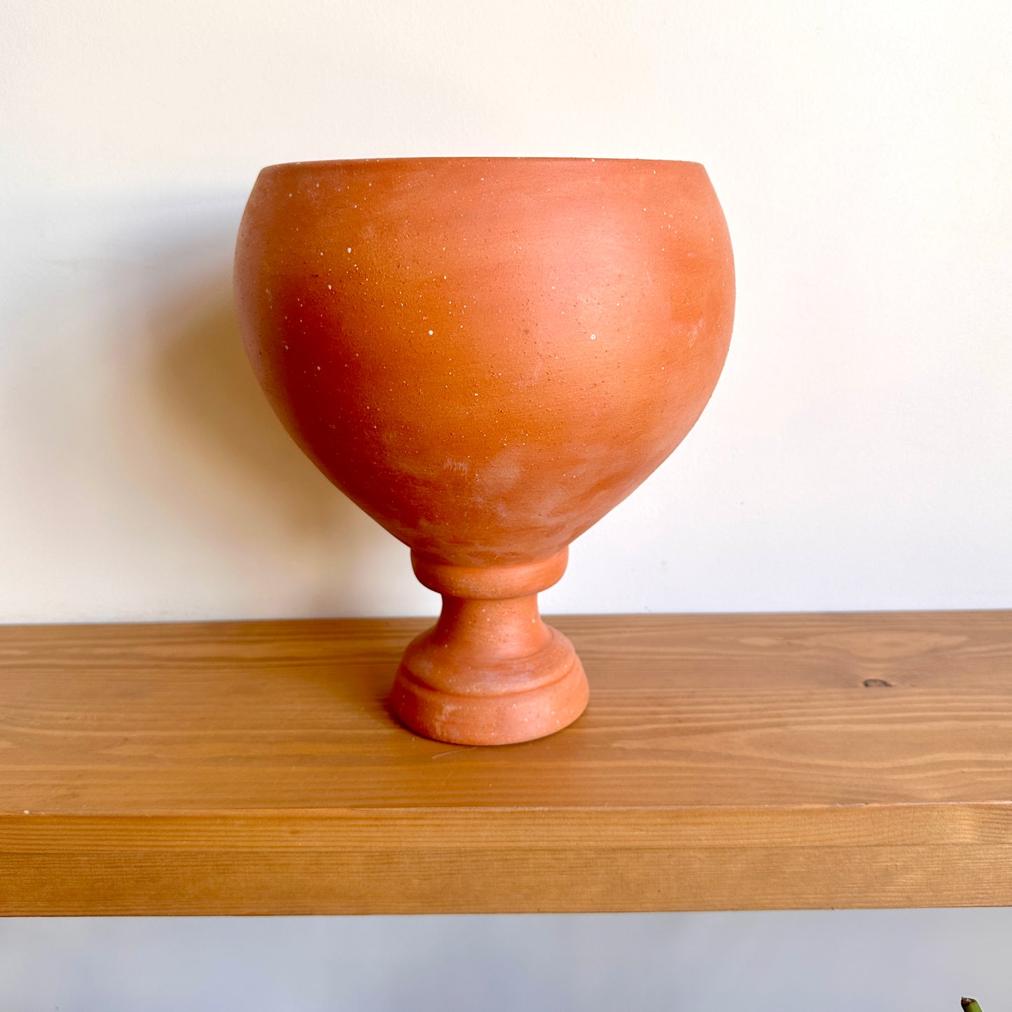 terracotta clay pot made with Clay from Aswan, Egypt.